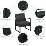 Yaheetech 3-Piece Rattan Outdoor Furniture Set
