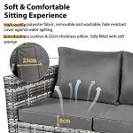 8-Seater Rattan Garden Corner Sofa Set