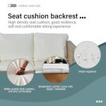 Rattan Garden Furniture Set with Fire Pit