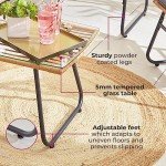 Wicker Rattan Patio Furniture Set with Cushions