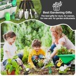 11-Piece Aluminum Garden Tools Set with Bag