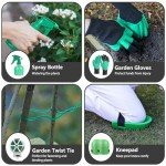 11-Piece Aluminum Garden Tools Set with Bag