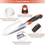 3-Piece Aluminum Gardening Tools Set for Women