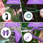 11-Piece Heavy-Duty Garden Tools Set with Bag