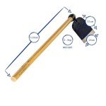 Harbour Housewares Full Size Digging Hoe – 110cm