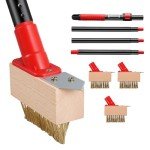 Mitclear Long Handle Weed Removal Brush Tool