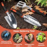 3-Piece Aluminum Gardening Tools Set for Women