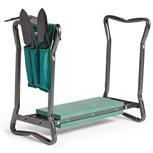 VonHaus 2-in-1 Garden Kneeler and Seat Set