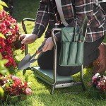 VonHaus 2-in-1 Garden Kneeler and Seat Set