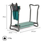 VonHaus 2-in-1 Garden Kneeler and Seat Set