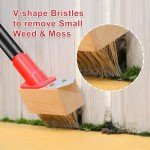 Mitclear Long Handle Weed Removal Brush Tool