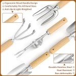 9-Piece Stainless Steel Garden Tools Set