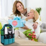 Kynup 7-Piece Garden Tools Set with Tote