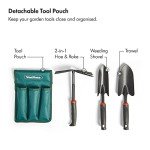 VonHaus 2-in-1 Garden Kneeler and Seat Set