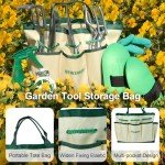 11-Piece Garden Tools Set with Tool Bag