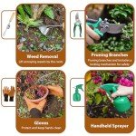 9-Piece Stainless Steel Garden Tools Set