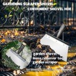 Versatile Garden Shovel and Moss Scraper Tool