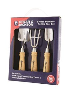 Spear & Jackson 3-Piece Stainless Potting Tool Set