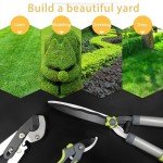 Hortem Heavy Duty Garden Shears and Loppers Set
