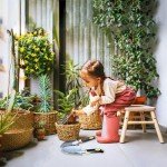 3-Piece Aluminum Garden Tool Set with Rake & Shovels