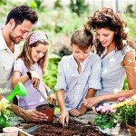 3-Piece Aluminum Garden Tool Set with Rake & Shovels