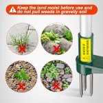Walensee Stand-Up Weed Puller with 3 Claws