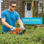 BLACK+DECKER 16-Inch Electric Hedge Trimmer (BEHT100)