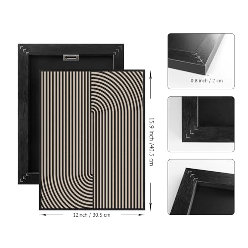 Minimalist Abstract Canvas Art Set - 3 Prints