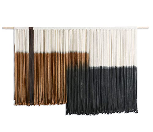 Large Dip Dye Macrame Wall Hanging Tapestry