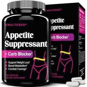 Natural Appetite Suppressant for Women - 120 Count