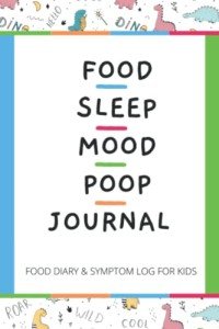 Kids' Food Sensitivity Journal with Dinosaur Design