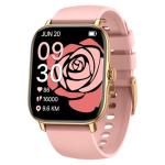 Fitness Smartwatch with Bluetooth Call and Step Tracker