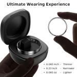 Ultra-Thin Smart Fitness Ring with Sleep Tracker