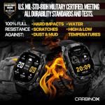 CARBINOX Vortex Smartwatch - Rugged Fitness Tracker