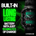 CARBINOX Vortex Smartwatch - Rugged Fitness Tracker