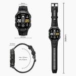 CARBINOX Vortex Smartwatch - Rugged Fitness Tracker