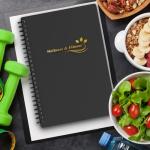 Daily Wellness Planner and Fitness Log Journal