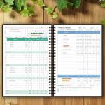 Daily Wellness Planner and Fitness Log Journal