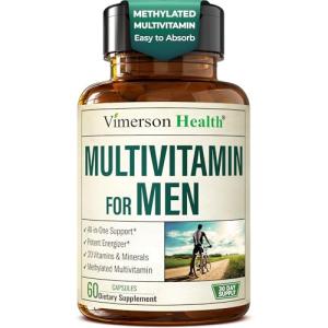 High-Potency Multivitamin Capsules for Men
