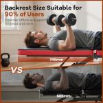 NICEPEOPLE Adjustable Weight Bench for Men