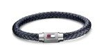 Tommy Hilfiger Men's Navy and Steel Braided Bracelet