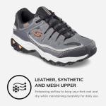 Skechers Men's Afterburn Fashion Sneakers - Charcoal/Gray