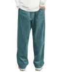Hidkat Men's Loose Fit Corduroy Wide Leg Pants