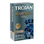 Trojan Bareskin Thin Lubricated Condoms - 10 Pack