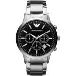Emporio Armani Men's Silver Classic Quartz Watch