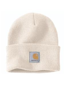 Carhartt Men's Knit Cuffed Beanie, Winter White, One Size
