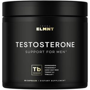 21,800mg Testosterone Booster for Men 8X Strength w. Ashwagandha, Tongkat Ali, Pycnogenol, Tribulus - Total T Testosterone Supplement for Men Male Enhancing Libido Test Booster + Muscle Builder Pills