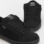Etnies Kingpin Men's Skateboarding Shoe Classic Puffy Sustainable, Comfortable & Durable Footwear with Die-Cut EVA Insole - Black/Black - 13