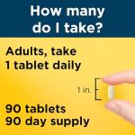 Nature Made Multivitamin for Him, Mens Multivitamins with No Iron, Daily Nutritional Support, Nature Made Multi Mens Vitamins & Minerals, 90 Tablets, 90 Day Supply