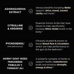 21,800mg Testosterone Booster for Men 8X Strength w. Ashwagandha, Tongkat Ali, Pycnogenol, Tribulus - Total T Testosterone Supplement for Men Male Enhancing Libido Test Booster + Muscle Builder Pills